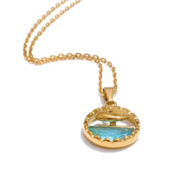 Ocean Style Blue Necklace