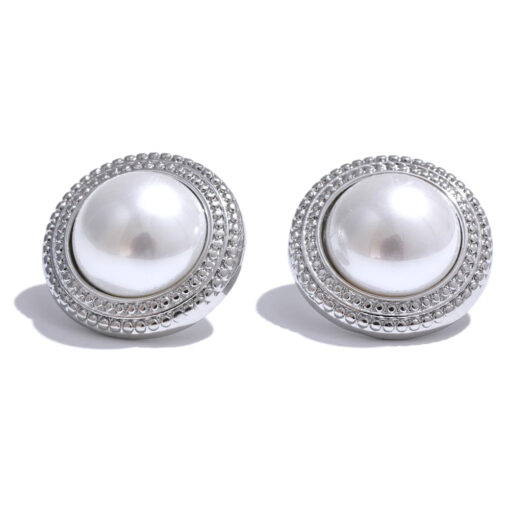 Anti Allergic Elegant Earrings  Silver