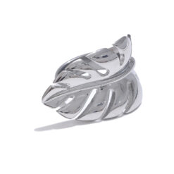 Leaf Leaves Silver Ring