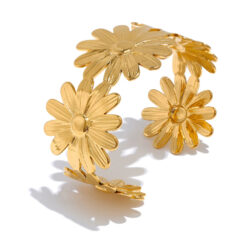 Sun Flower Bracelet Gold